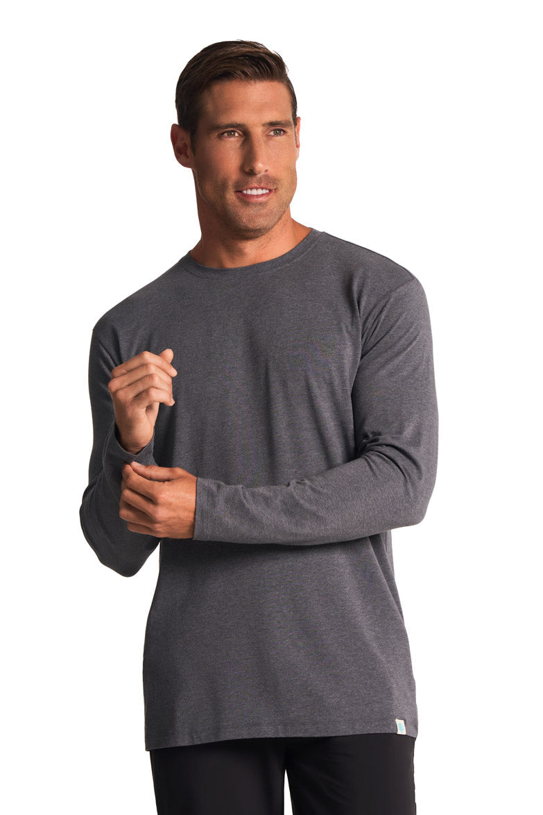 Men's Morada Everyday Long Sleeve T-Shirt | Charcoal