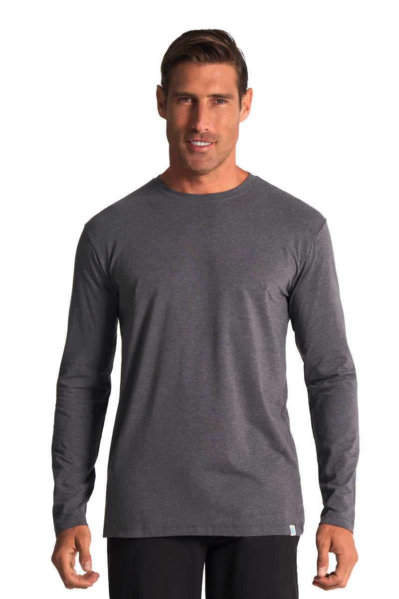 Men's Morada Everyday Long Sleeve T-Shirt | Charcoal