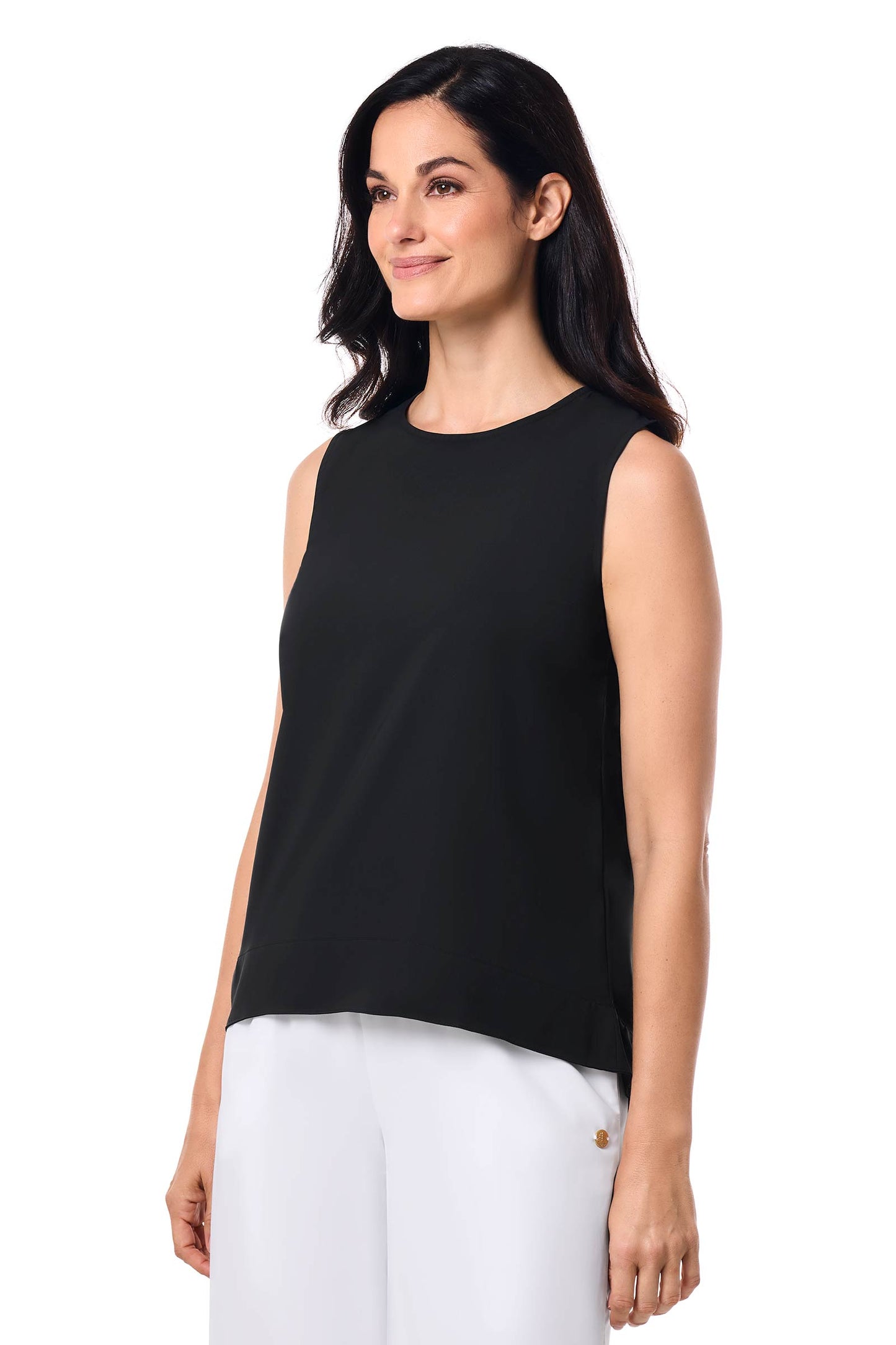 Women's St. Tropez Swing Tank Top | Black
