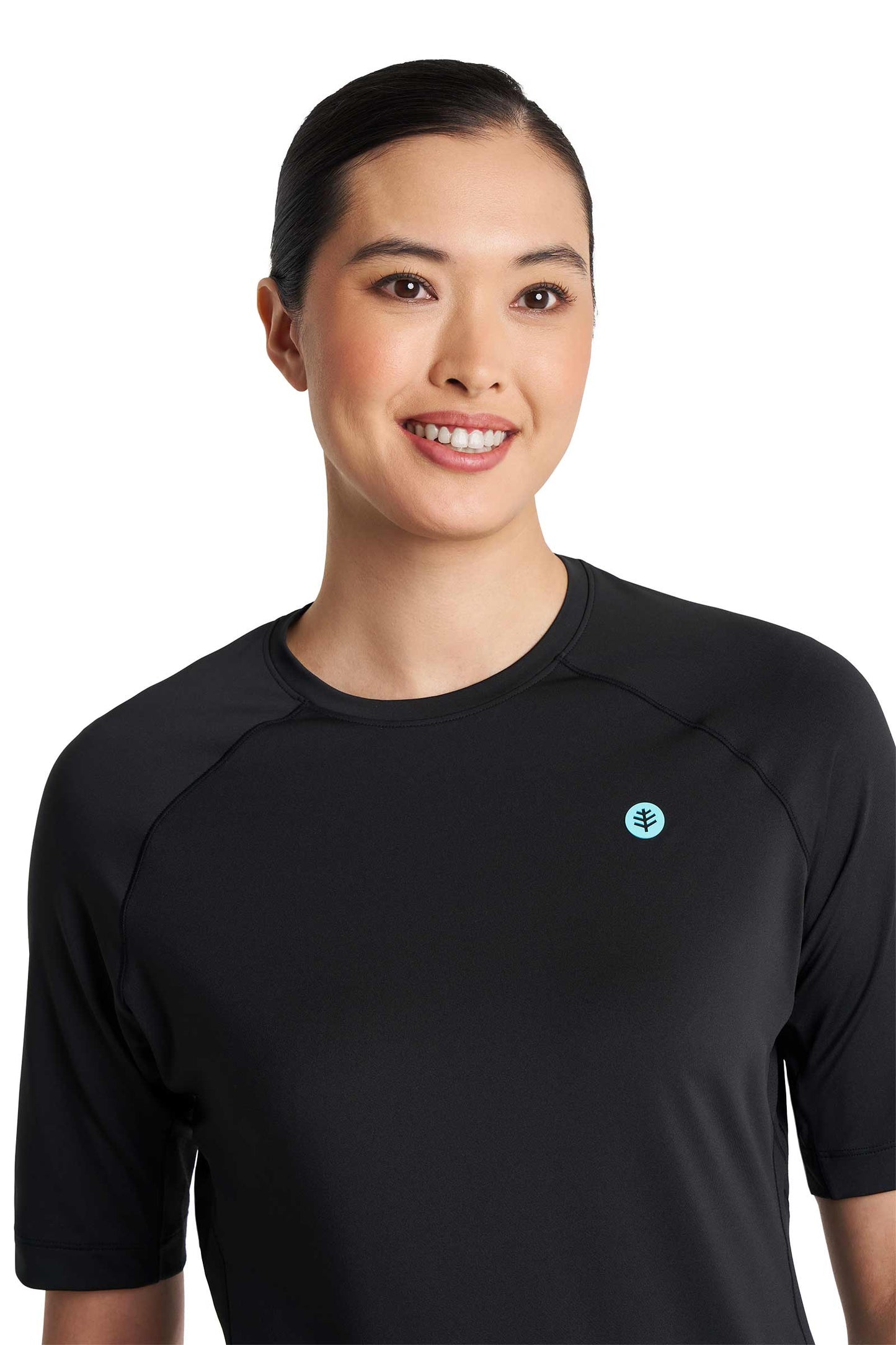 Women's Devi Short Sleeve Fitness T-Shirt | Black