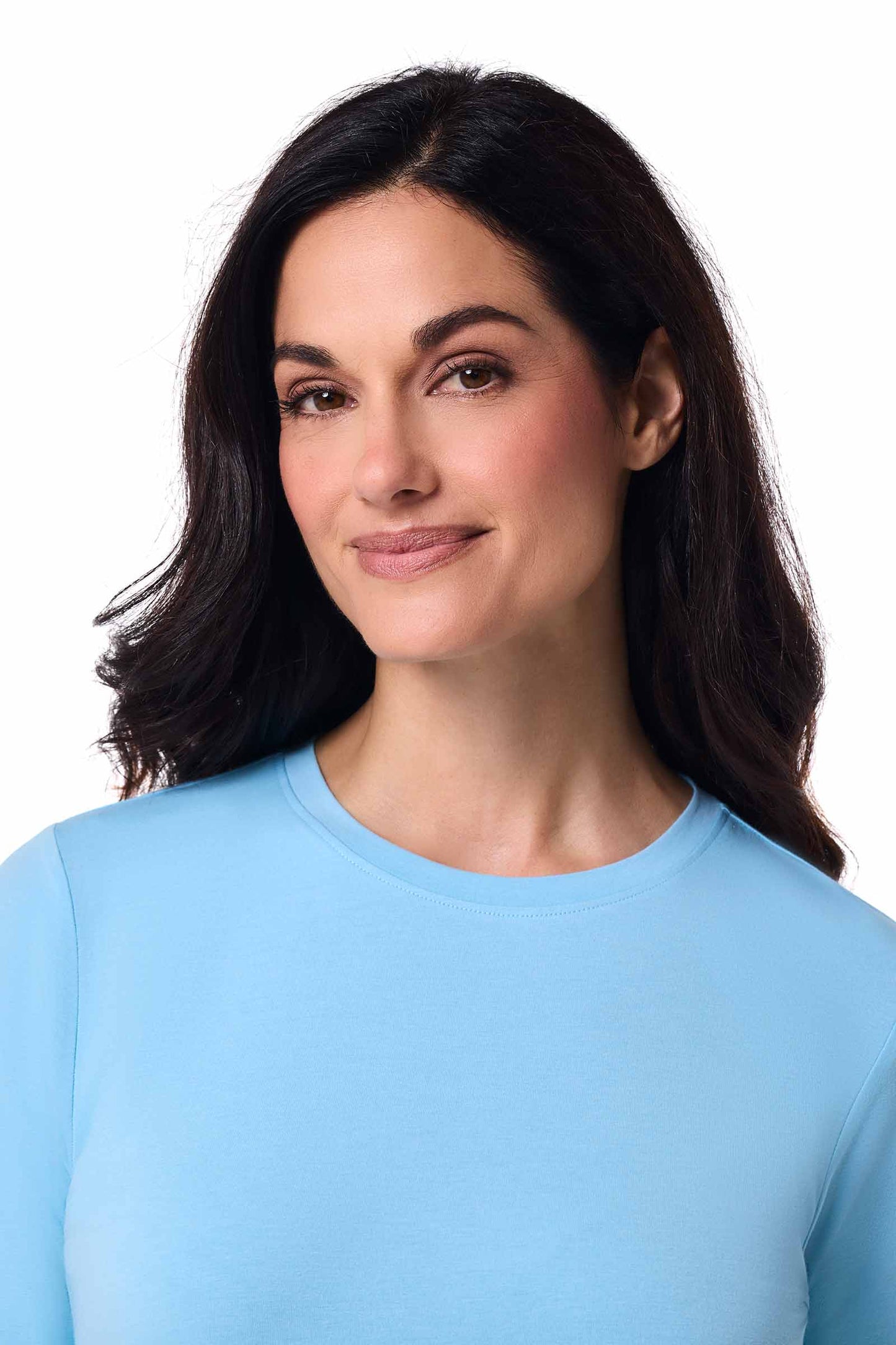 Women's Morada Everyday Long Sleeve T-Shirt | Arctic Blue