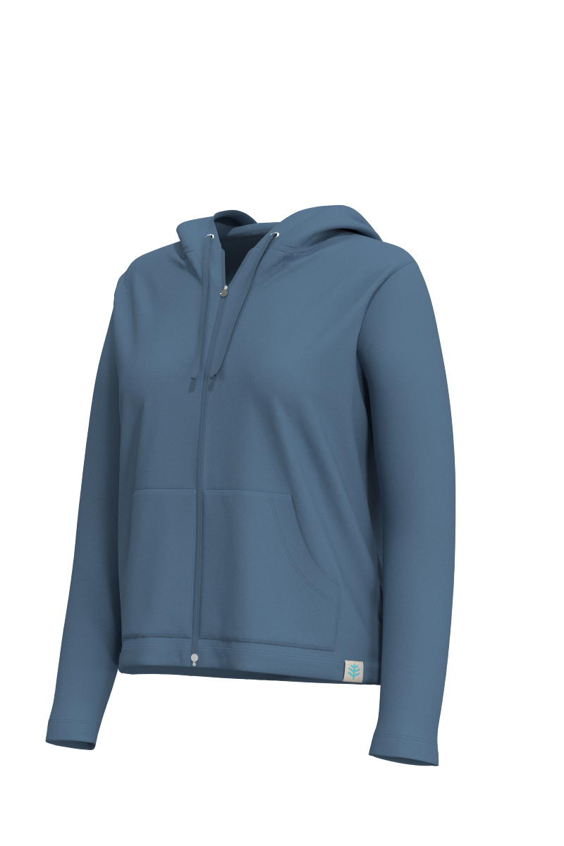 Women's Seaside Hoodie | Blue Dusk