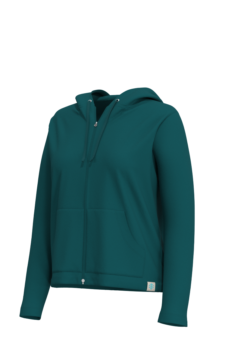 Women's Seaside Hoodie | Transformative Teal