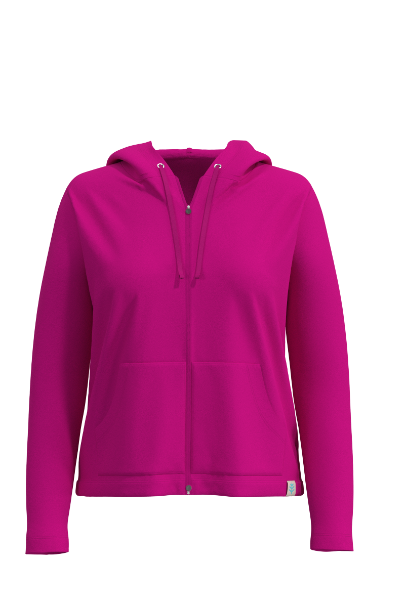 Women's Seaside Hoodie | Fuchsia