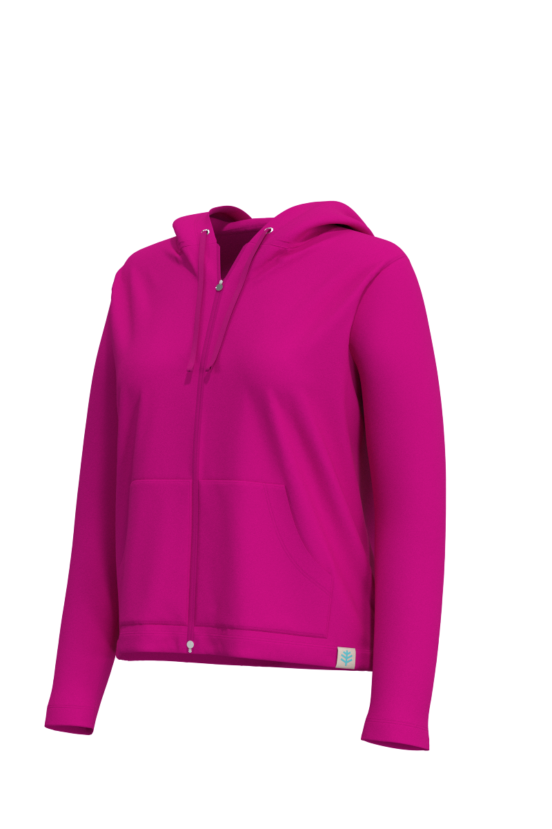 Women's Seaside Hoodie | Fuchsia