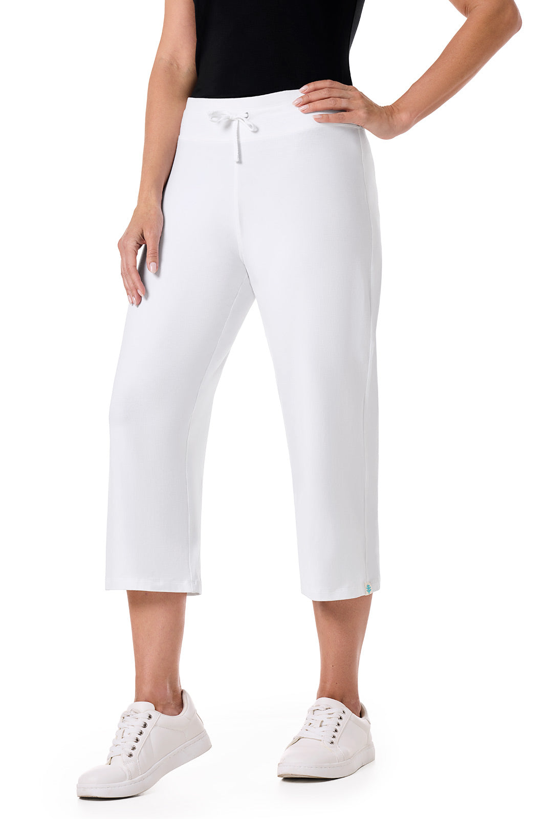 Women's Windley Beach Capris | White