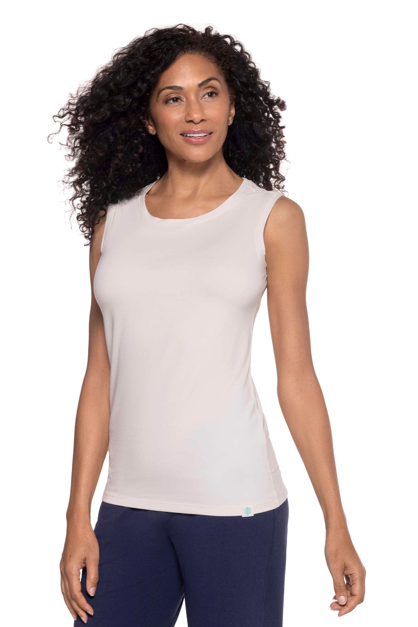 Women's Morada Everyday Basic Tank | Pearl