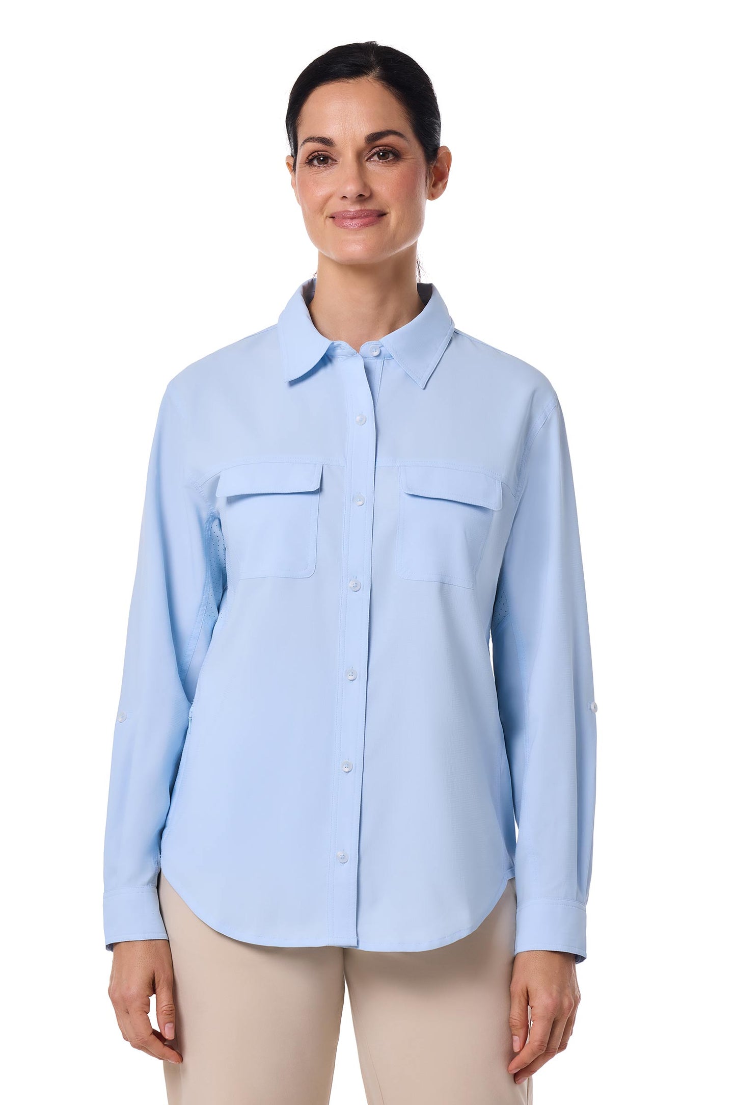 Women's Mylitta Travel Shirt | Light Blue