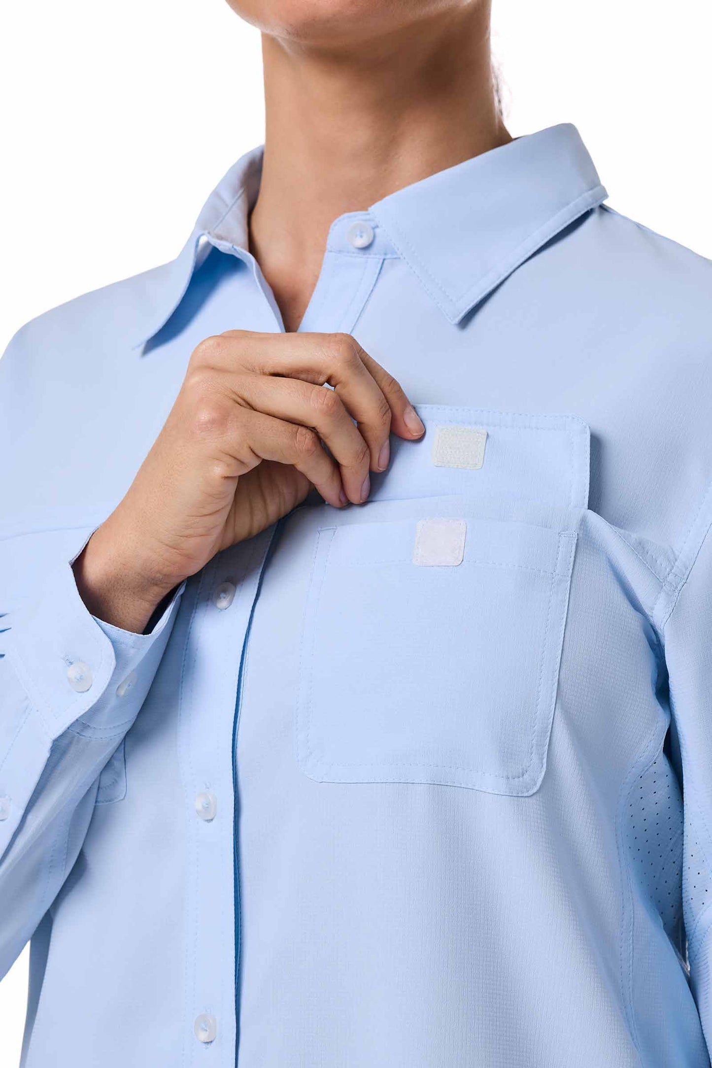 Women's Mylitta Travel Shirt | Light Blue