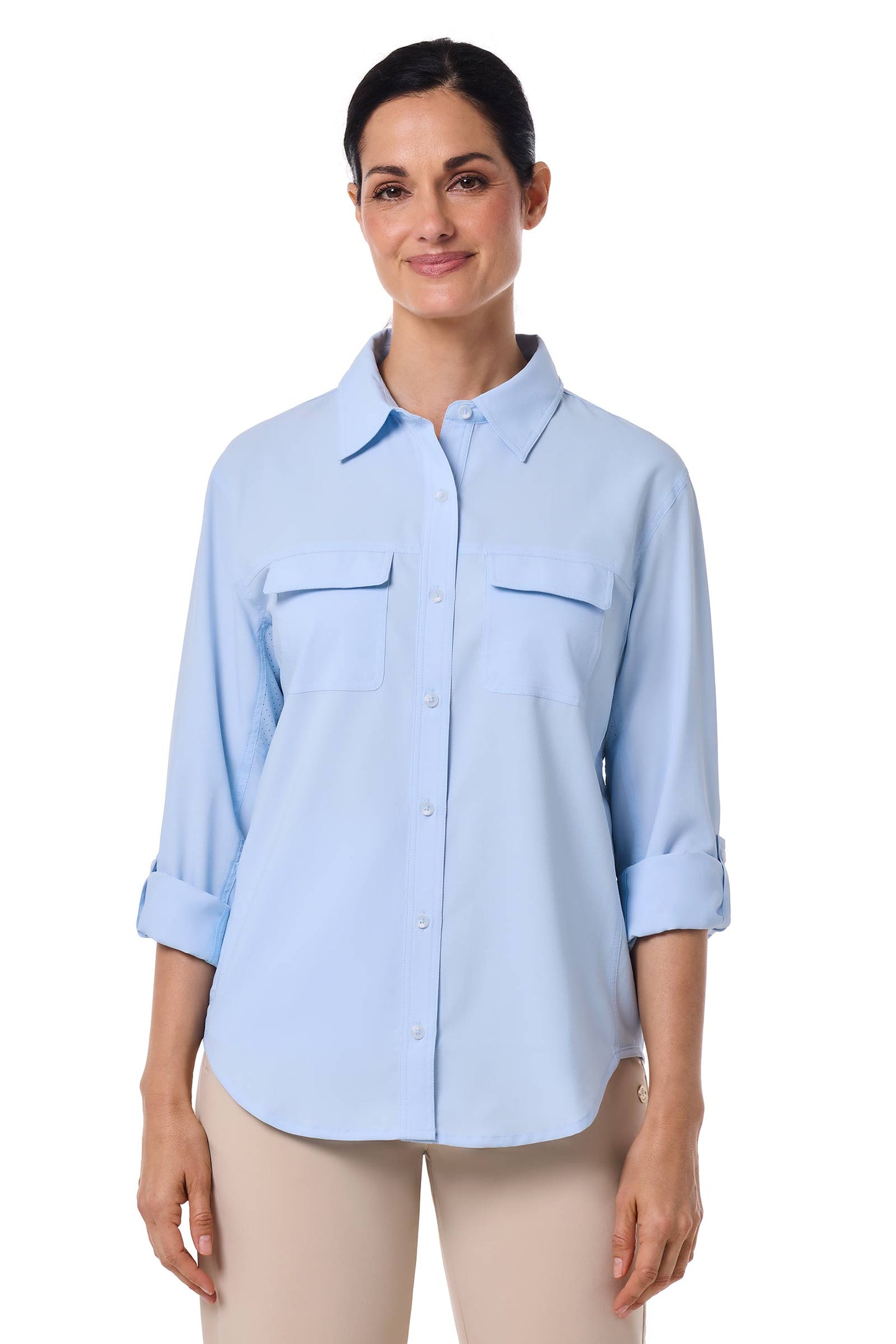 Women's Mylitta Travel Shirt | Light Blue