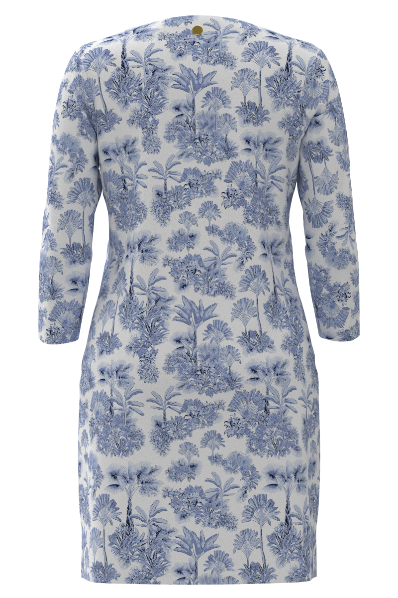 Women's Oceanside Tunic Dress | Periwinkle Isla Bonita