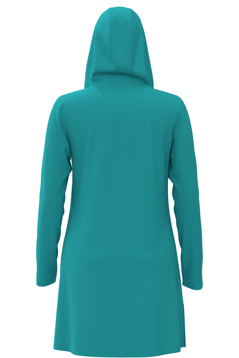 Women's Catalina Beach Cover-Up Dress | Coolibar Blue