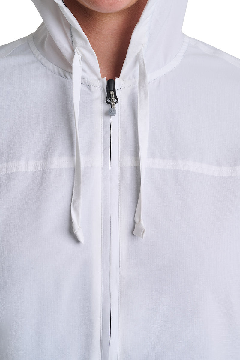 Women's Arcadian Packable Sunblock Jacket | White