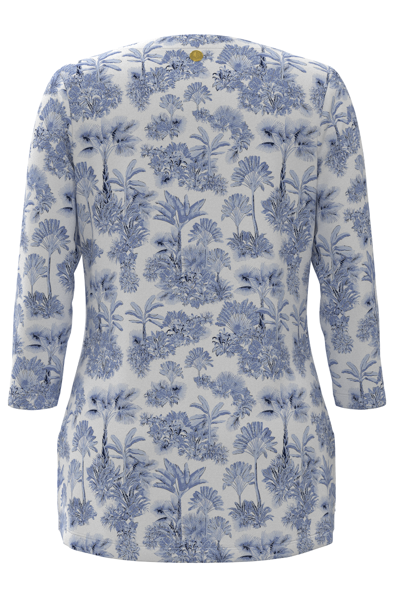 Women's St. Lucia Tunic Top | Periwinkle Isla Bonita