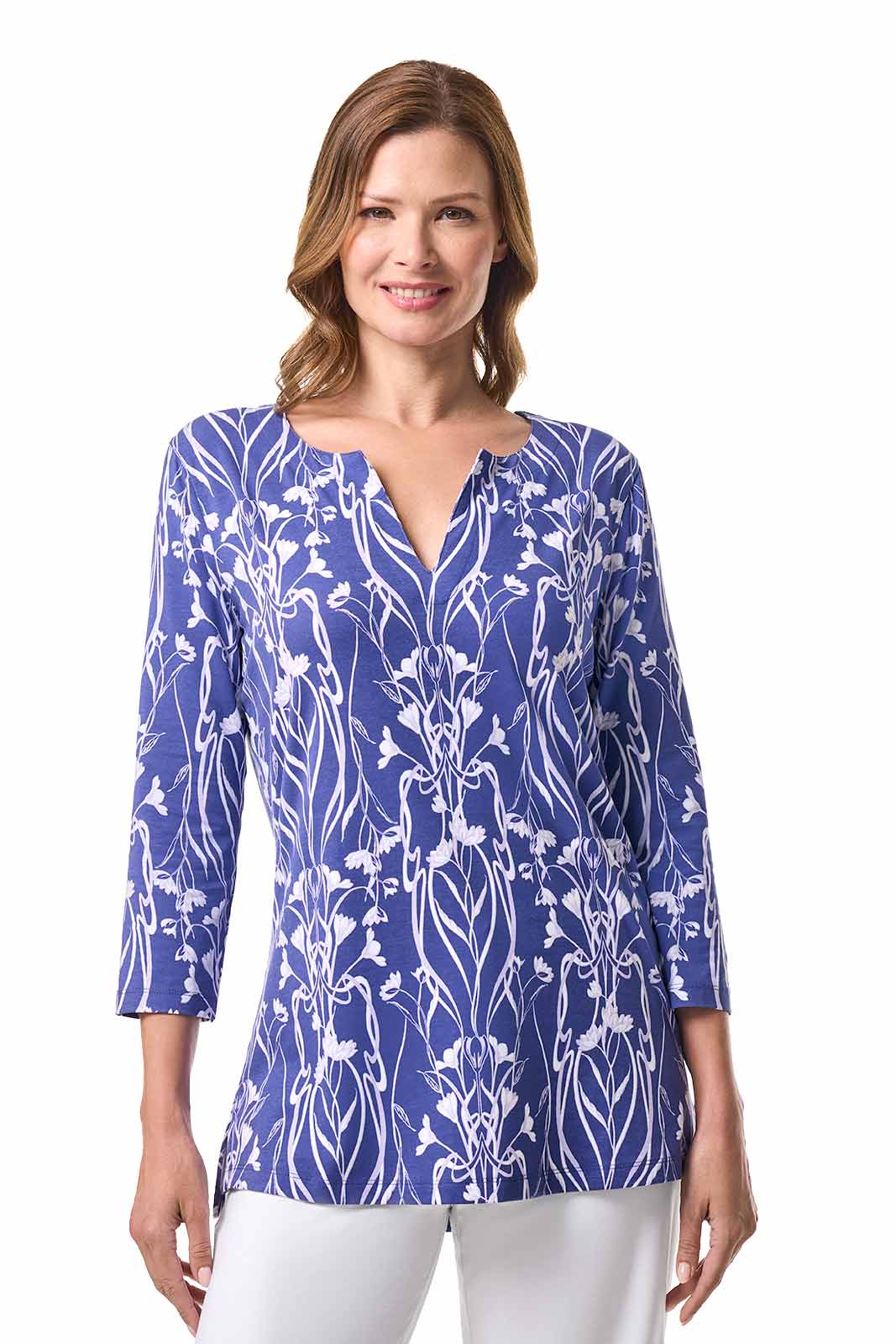 Women's St. Lucia Tunic Top | Future Dusk Iris Dusk
