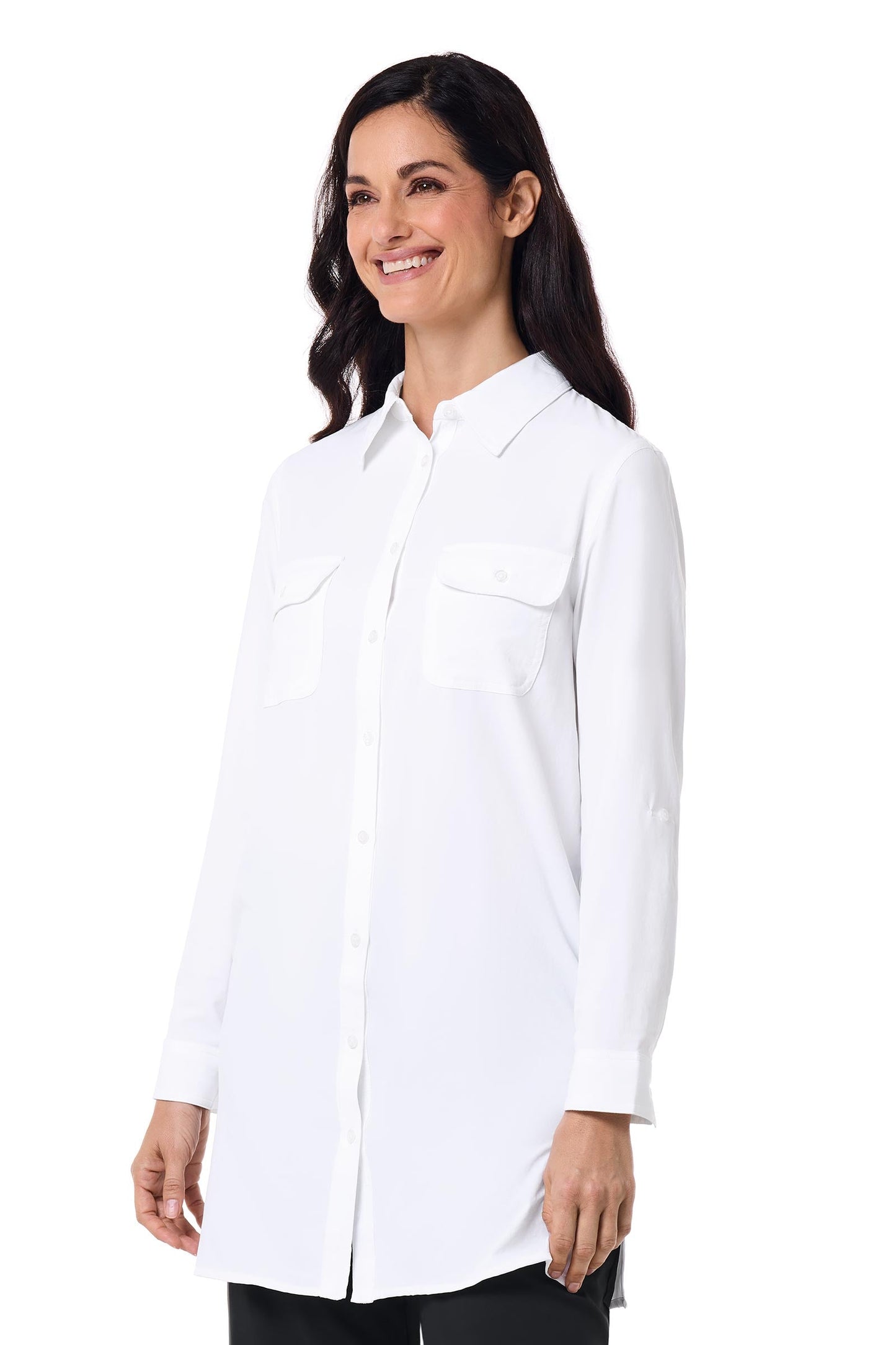 Women's Santorini Tunic Shirt | White
