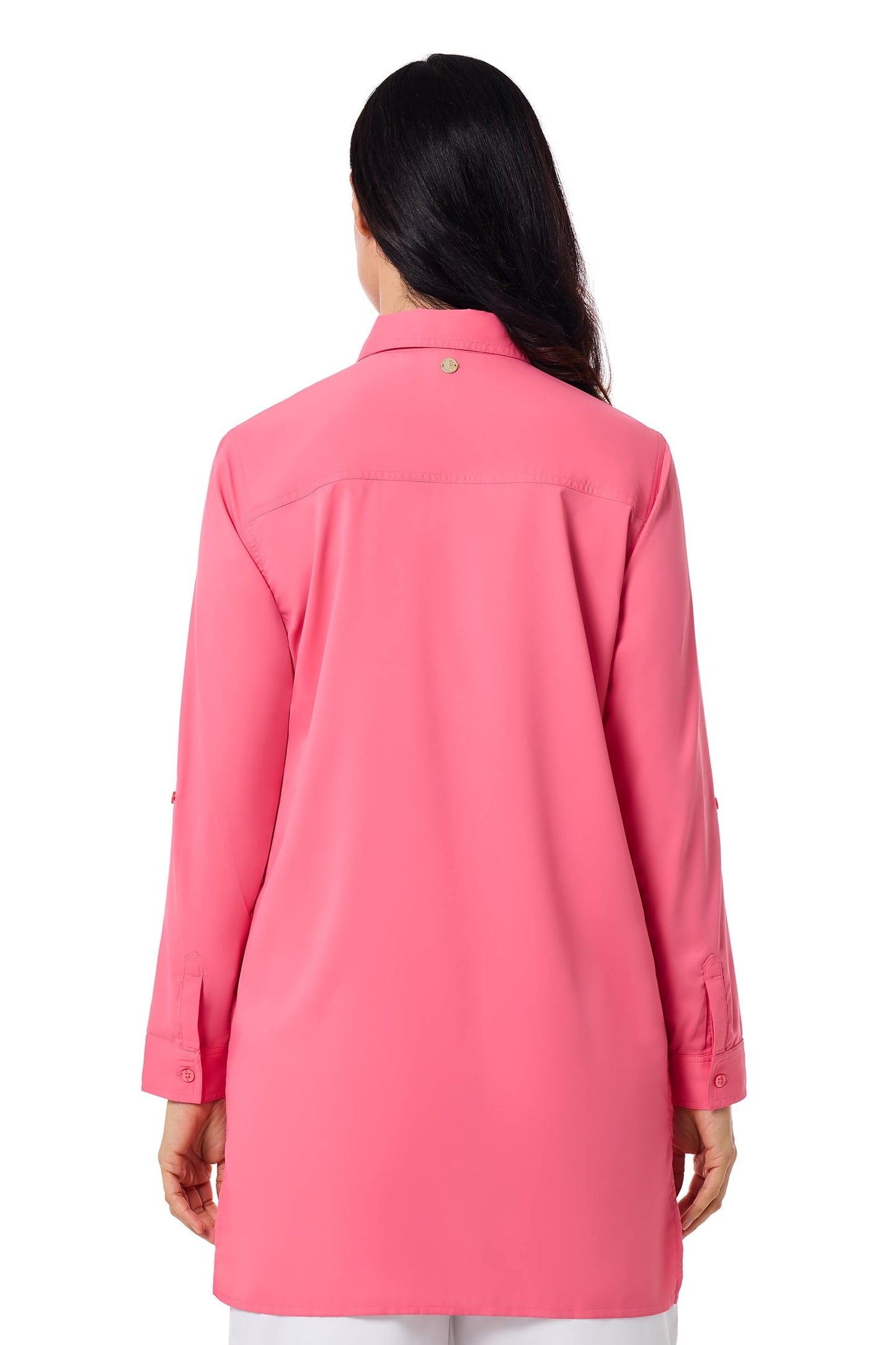 Women's Santorini Tunic Shirt | Sunkist Coral