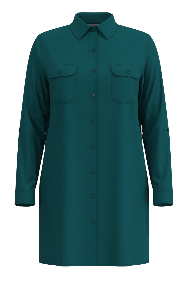 Women's Santorini Tunic Shirt | Transformative Teal
