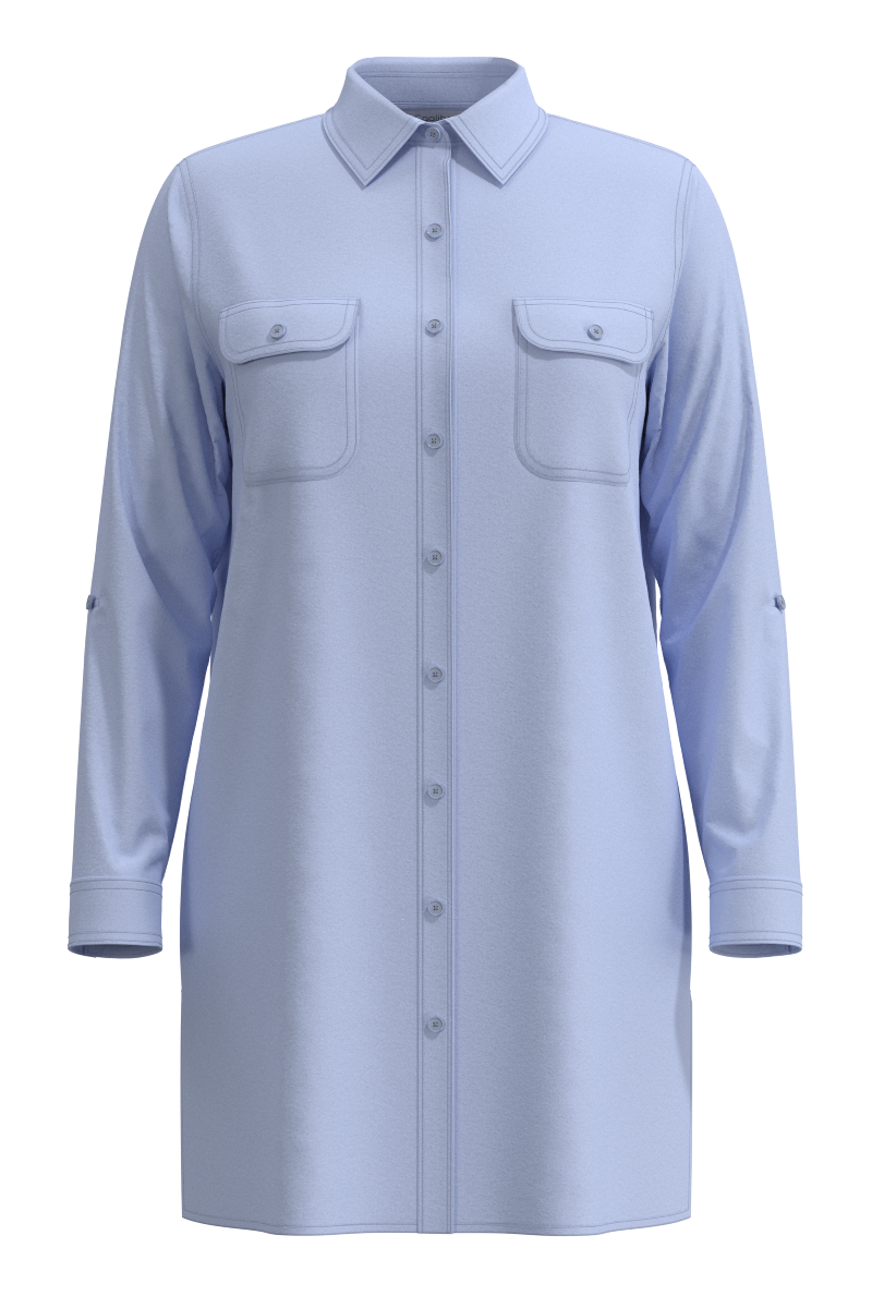 Women's Santorini Tunic Shirt | Periwinkle