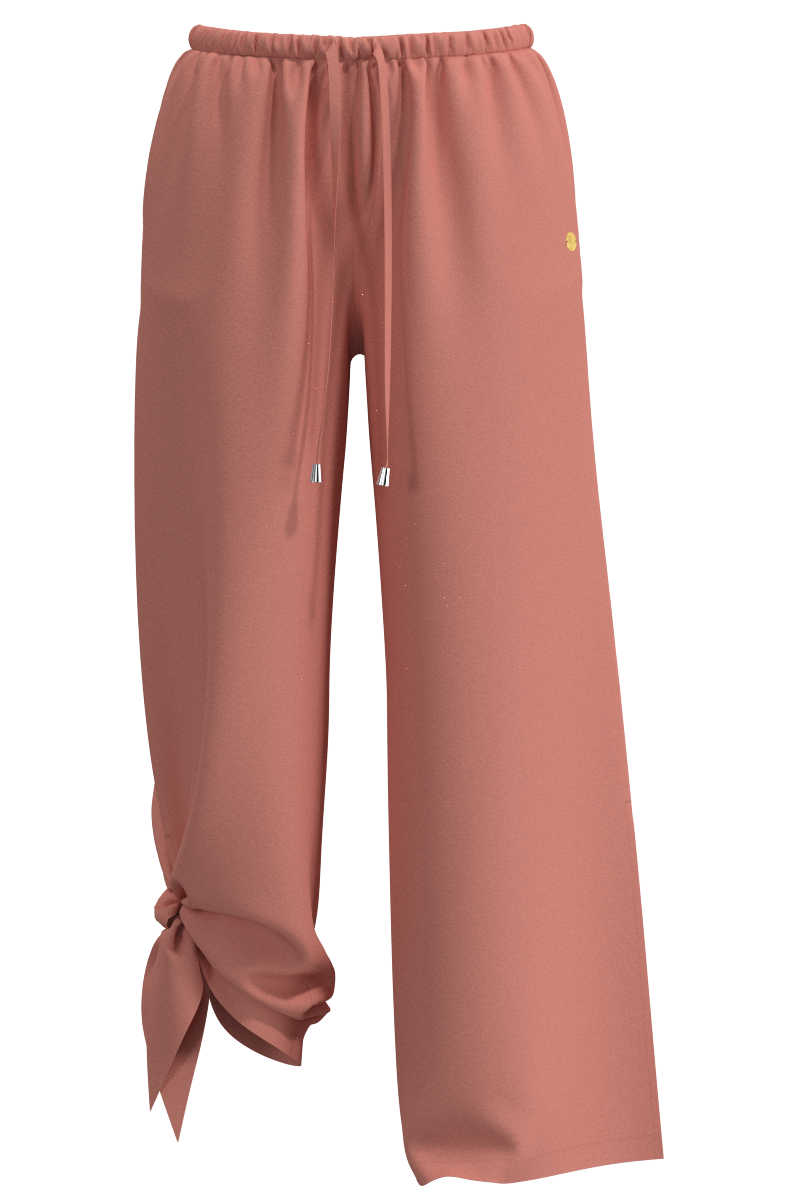 Women's Petra Wide Leg Pants | Soft Blush