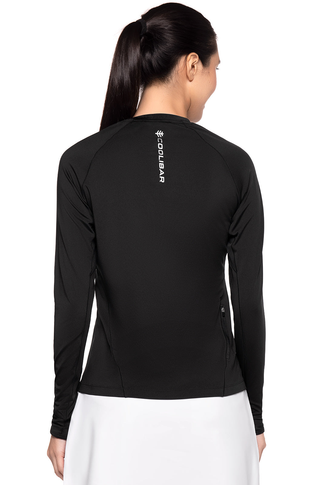 Women's Devi Long Sleeve Fitness T-Shirt | Black
