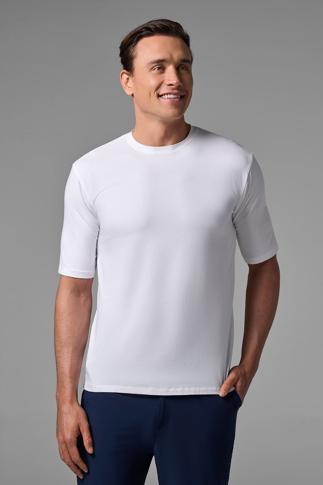 Men's Morada Everyday Short Sleeve T-Shirt | White