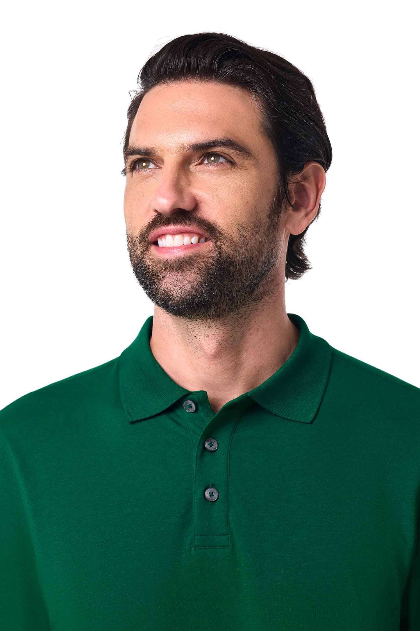 Men's Coppitt Long Sleeve Weekend Polo | Eden
