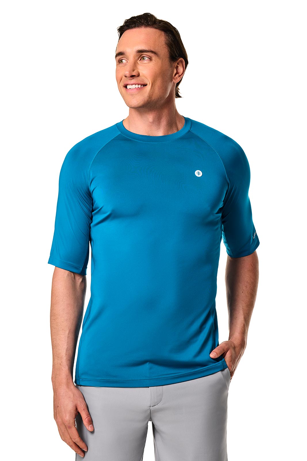 Men's Agility Short Sleeve Performance T-Shirt | Bluejay