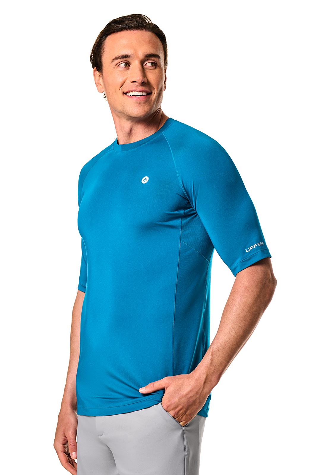 Men's Agility Short Sleeve Performance T-Shirt | Bluejay