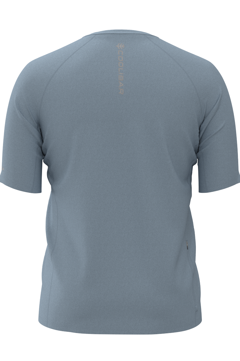 Men's Agility Short Sleeve Performance T-Shirt | Light Blue Heather Heather