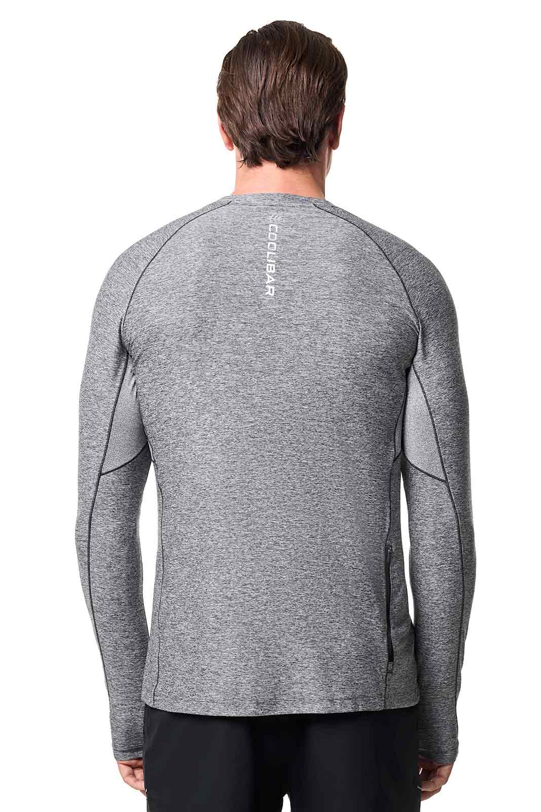 Men's Agility Long Sleeve Performance T-Shirt | Charcoal Heather