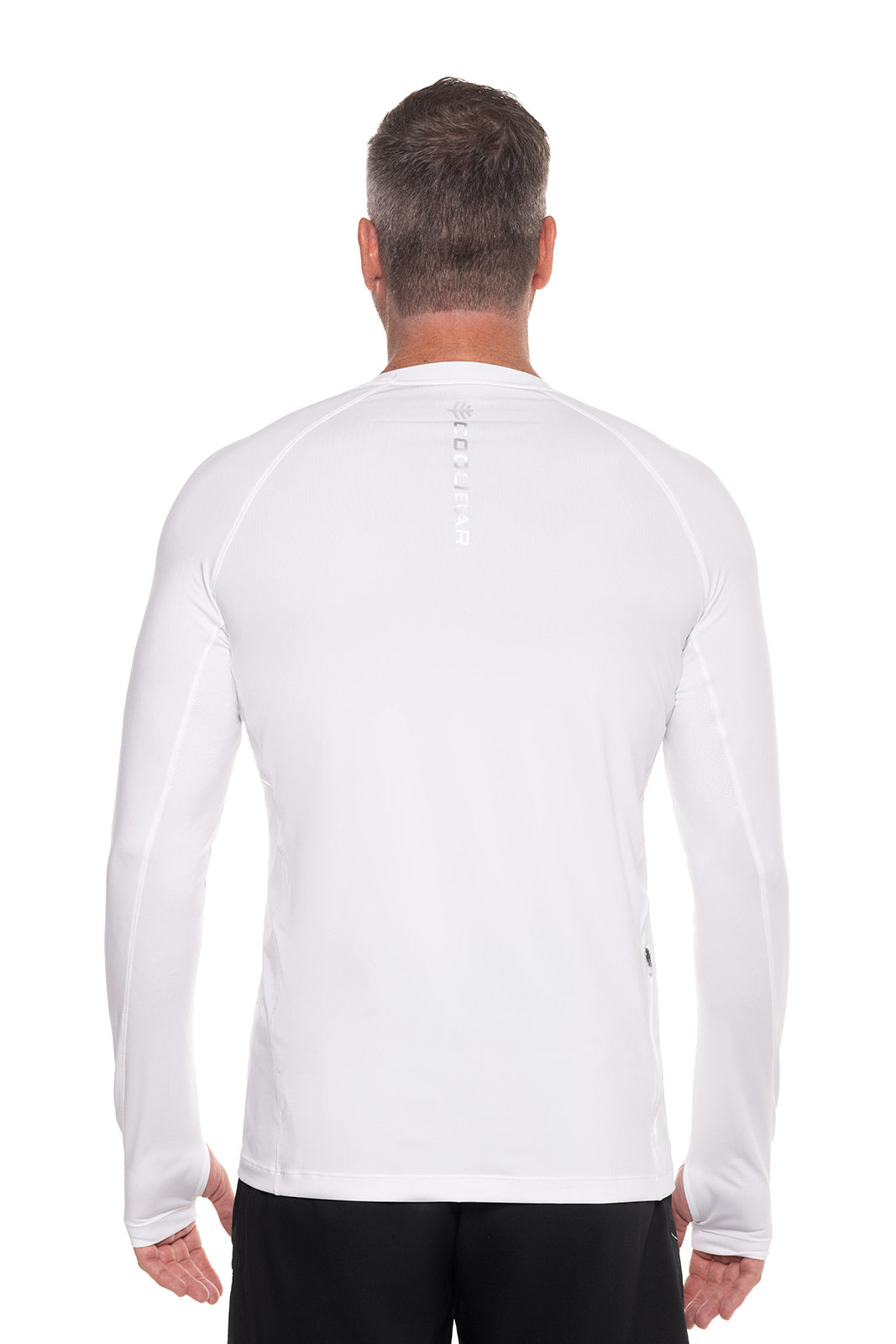 Men's Agility Long Sleeve Performance T-Shirt | White