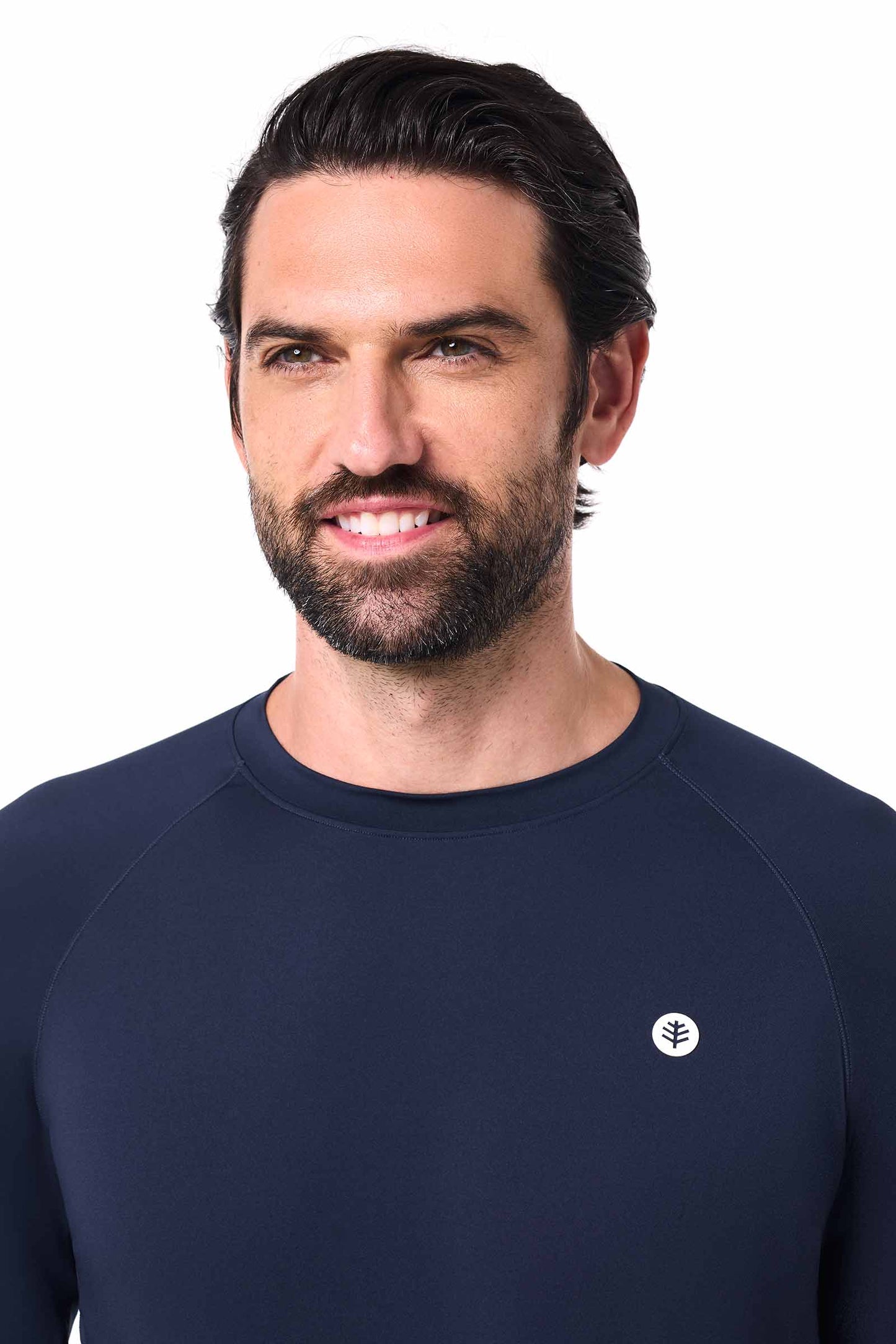 Men's Agility Long Sleeve Performance T-Shirt | Navy