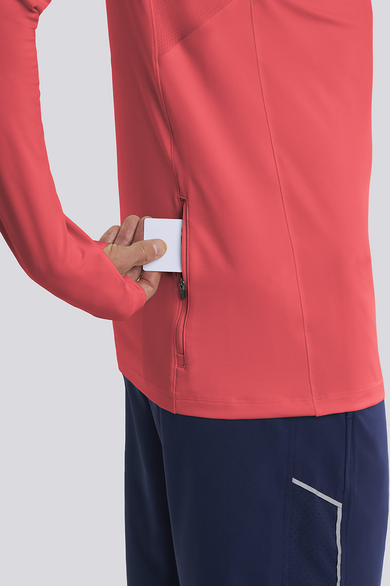 Camiseta de manga larga Agility para hombre | Arrecife de coral