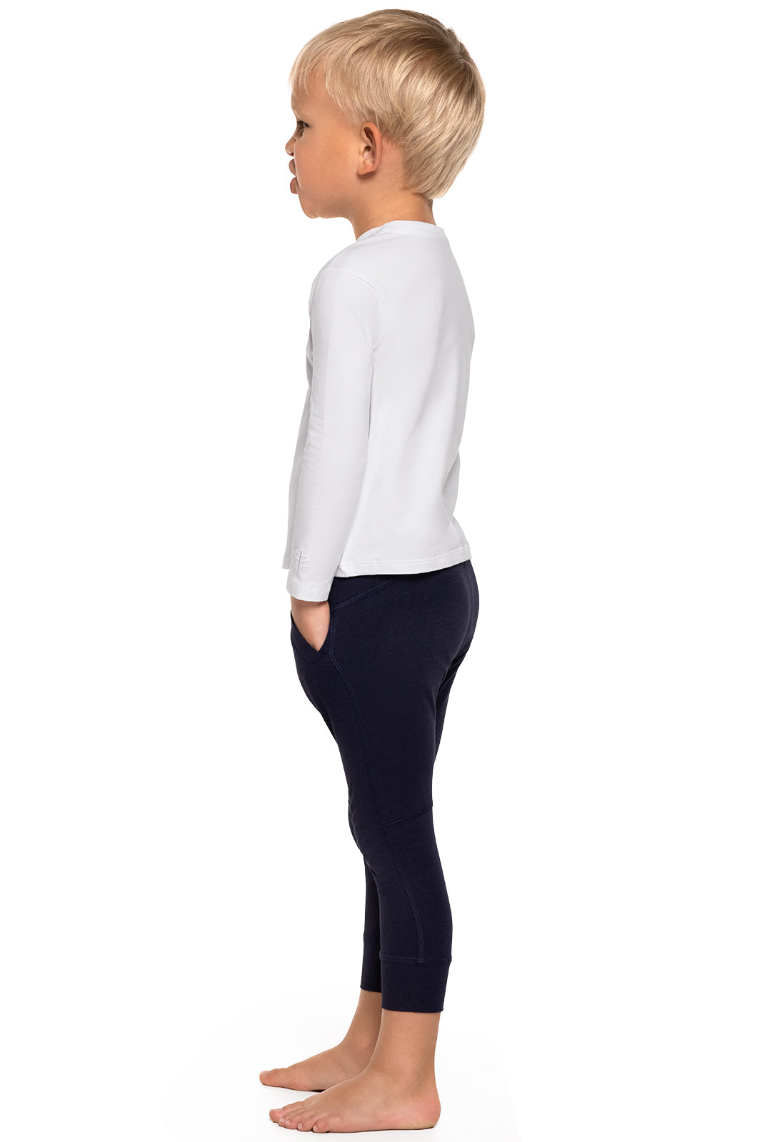 Kid's Coco Plum Everyday Long Sleeve T-Shirt | White