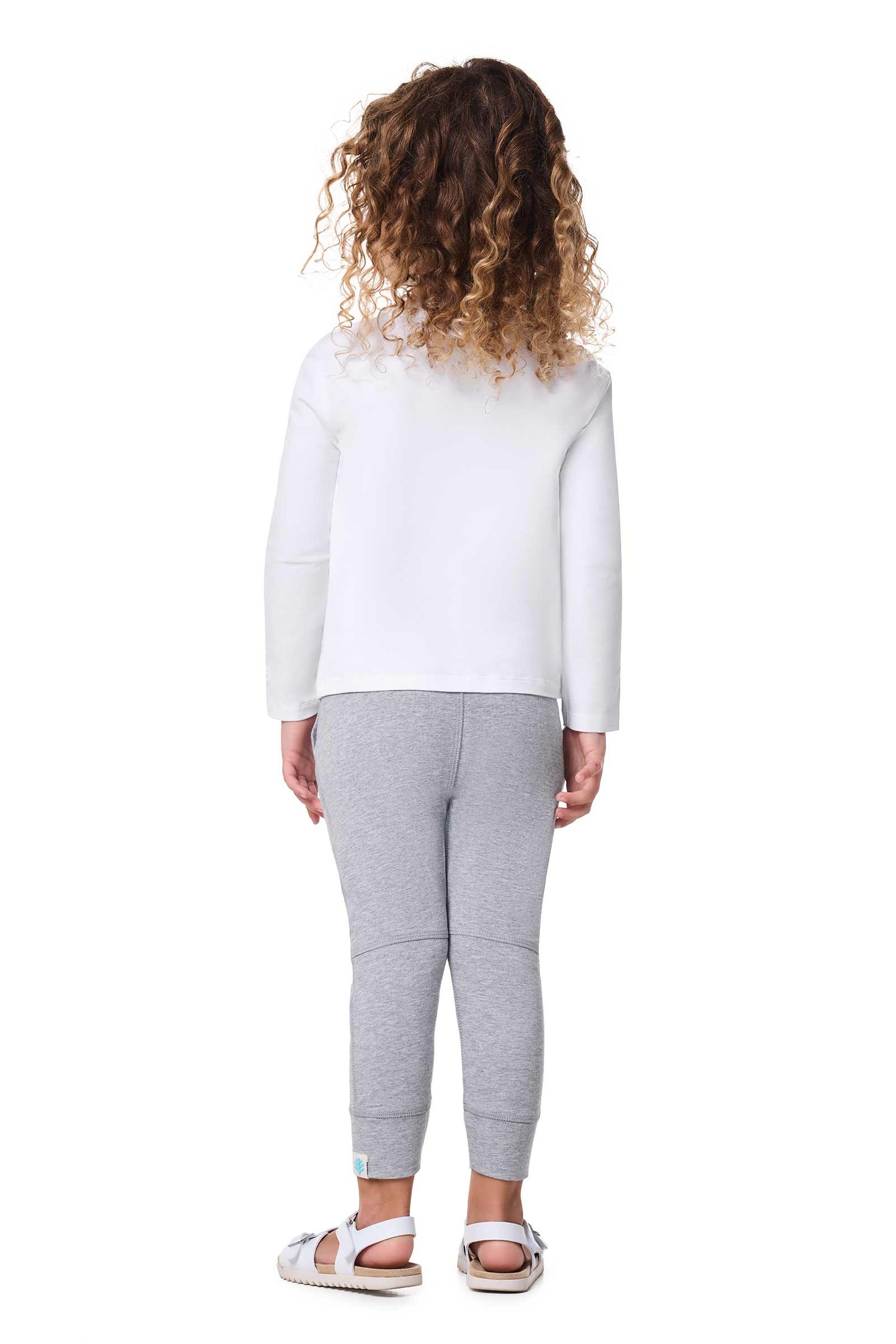 Kid's Coco Plum Everyday Long Sleeve T-Shirt | White