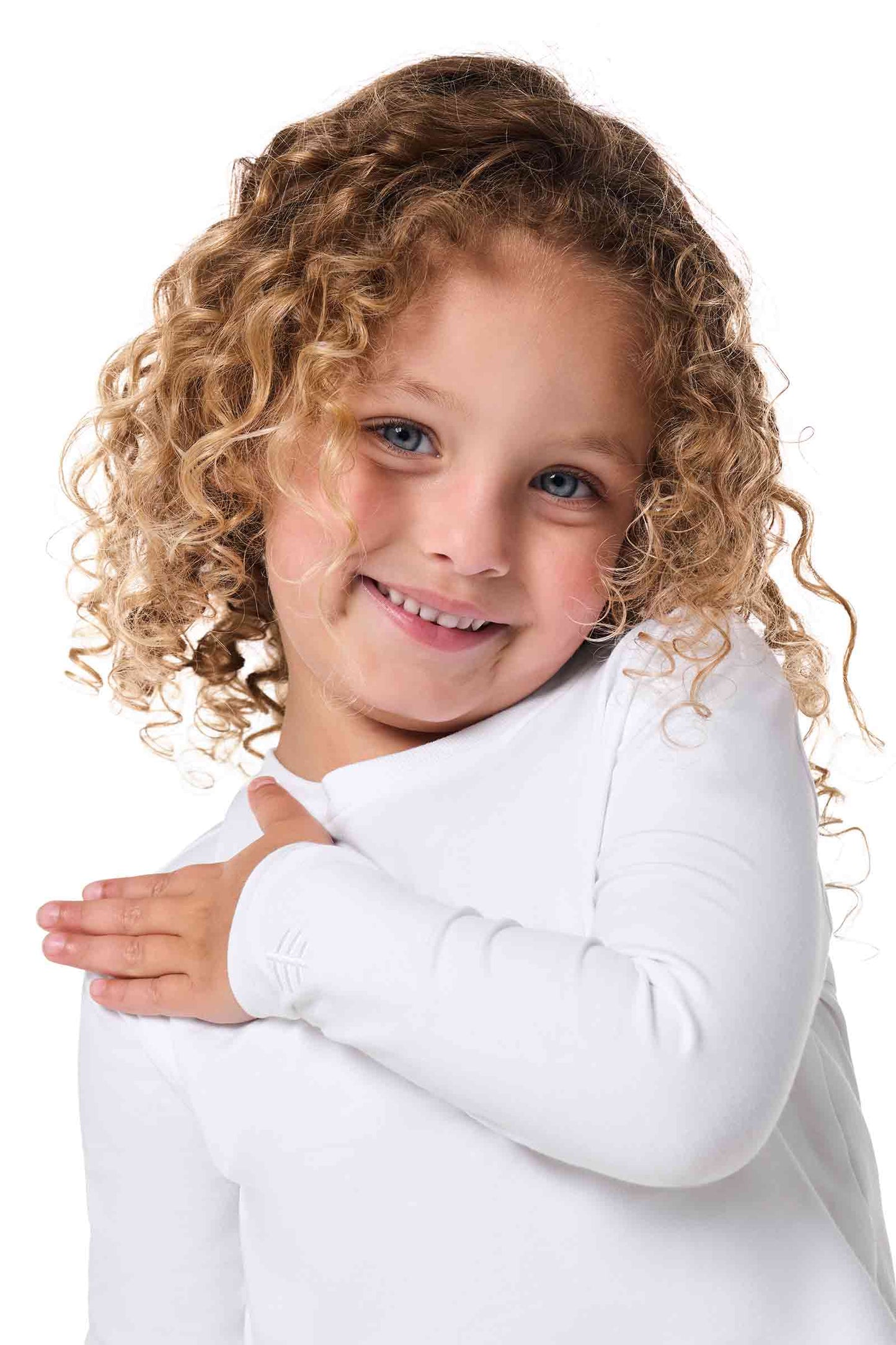 Kid's Coco Plum Everyday Long Sleeve T-Shirt | White