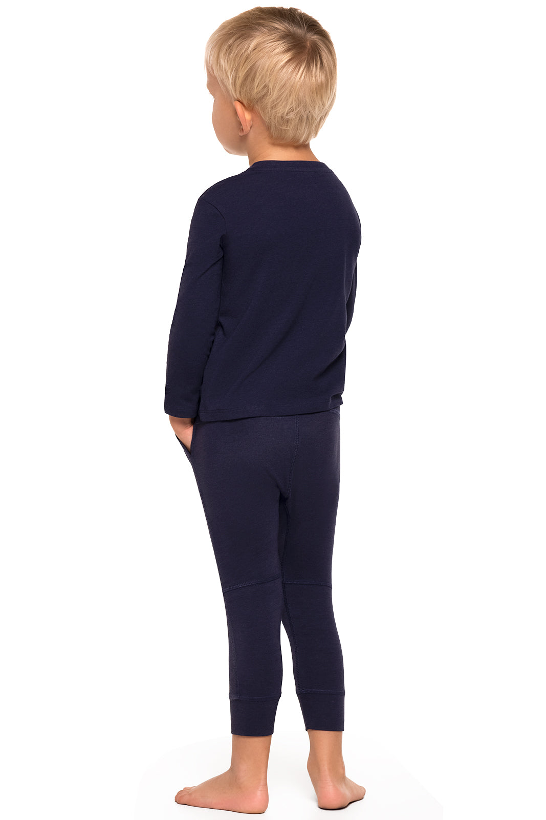 Kid's Coco Plum Everyday Long Sleeve T-Shirt | Navy