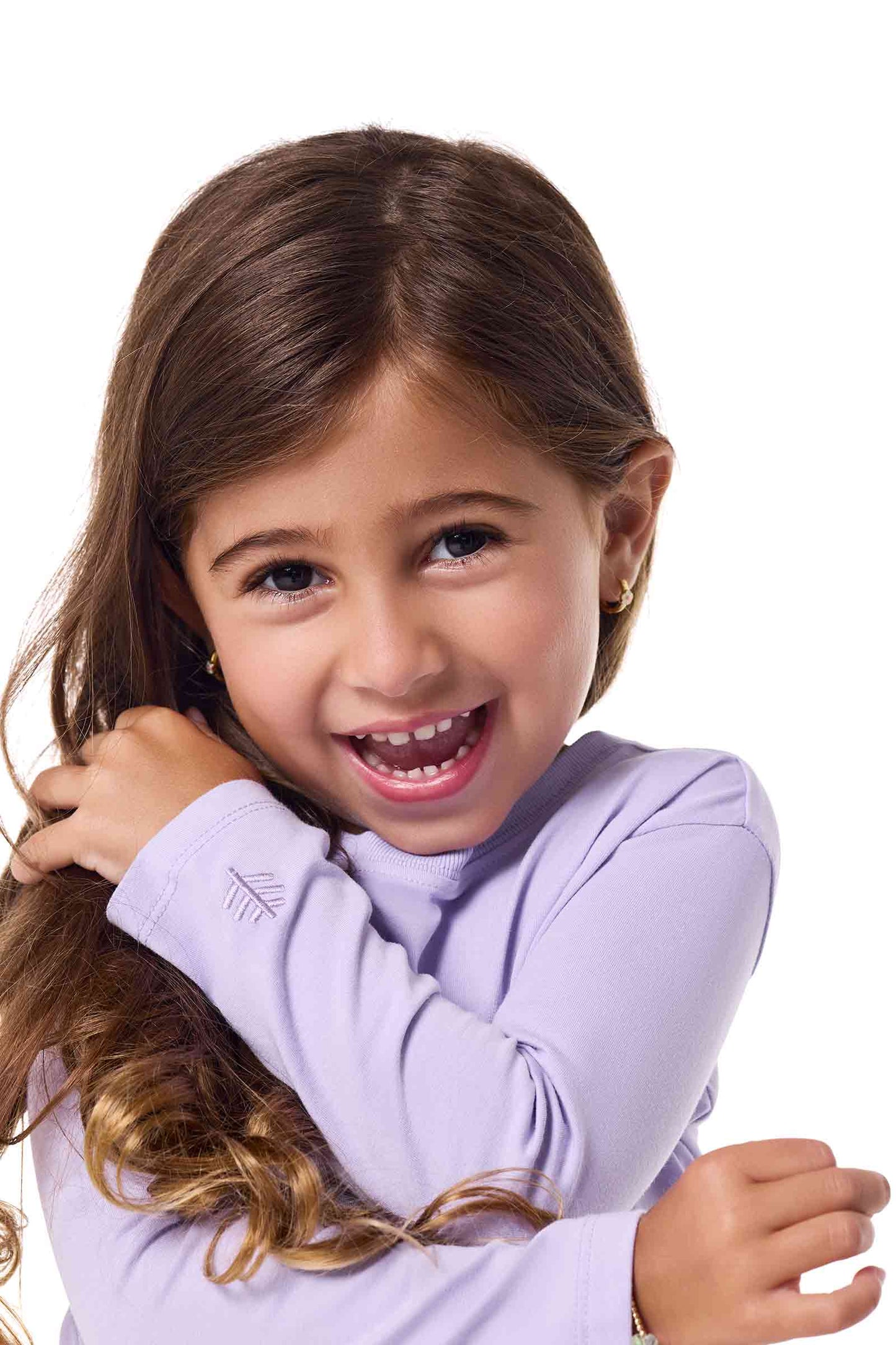 Kid's Coco Plum Everyday Long Sleeve T-Shirt | Lavendula