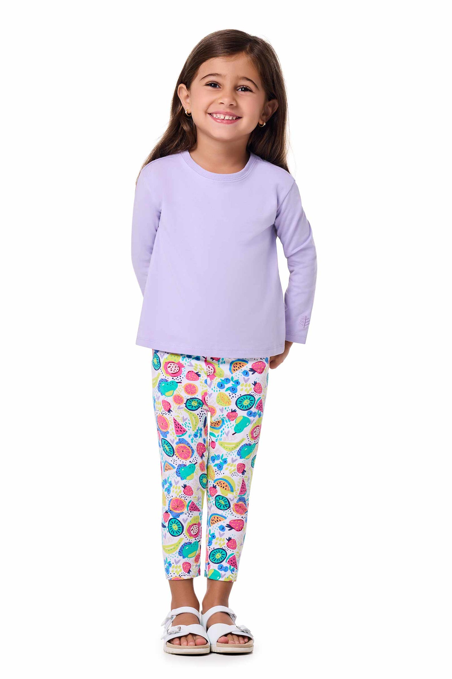 Kid's Coco Plum Everyday Long Sleeve T-Shirt | Lavendula