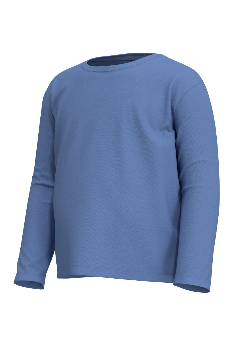Kid's Coco Plum Everyday Long Sleeve T-Shirt | Bluebell