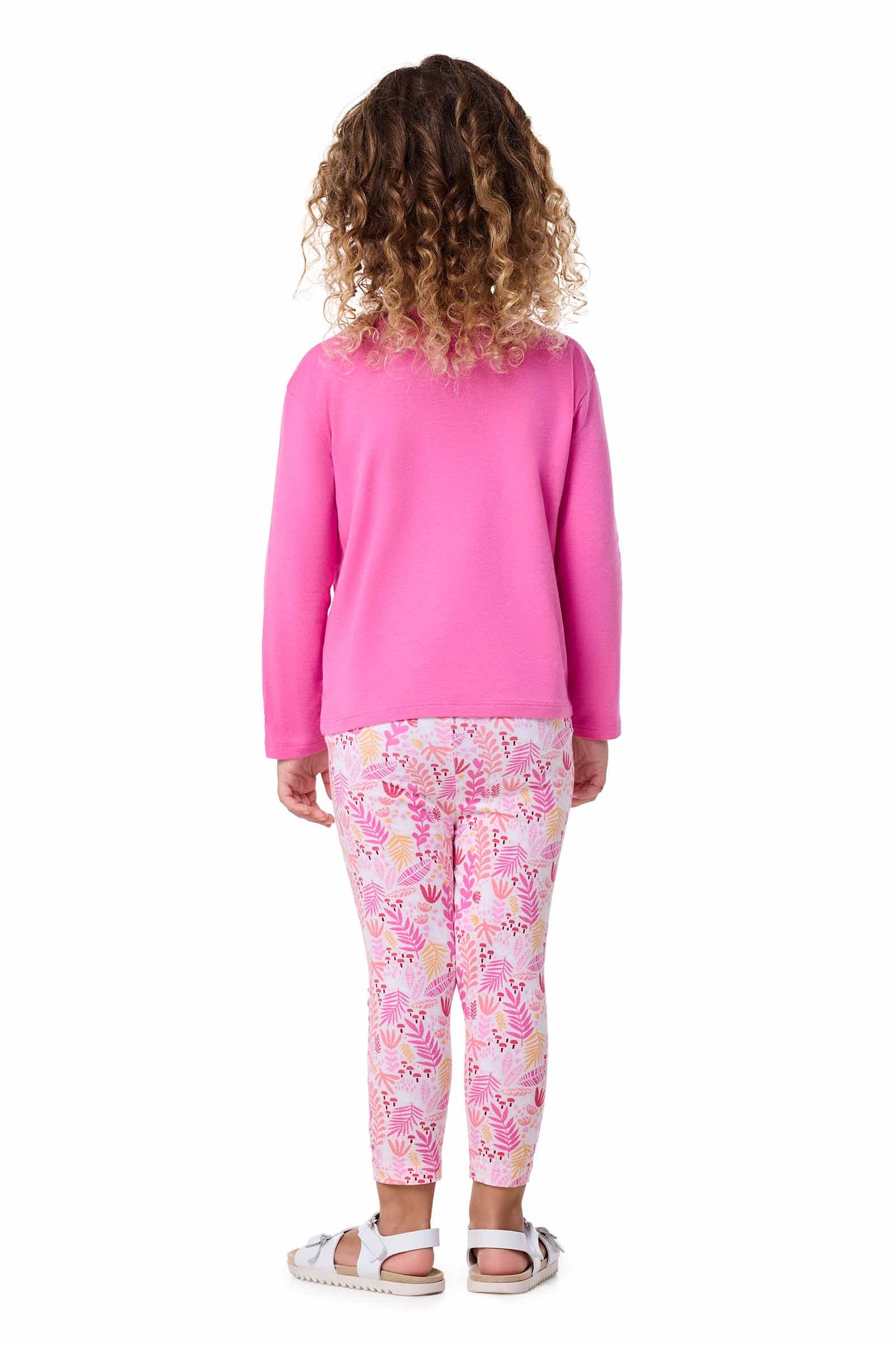 Kid's Coco Plum Everyday Long Sleeve T-Shirt | Tulip Pink