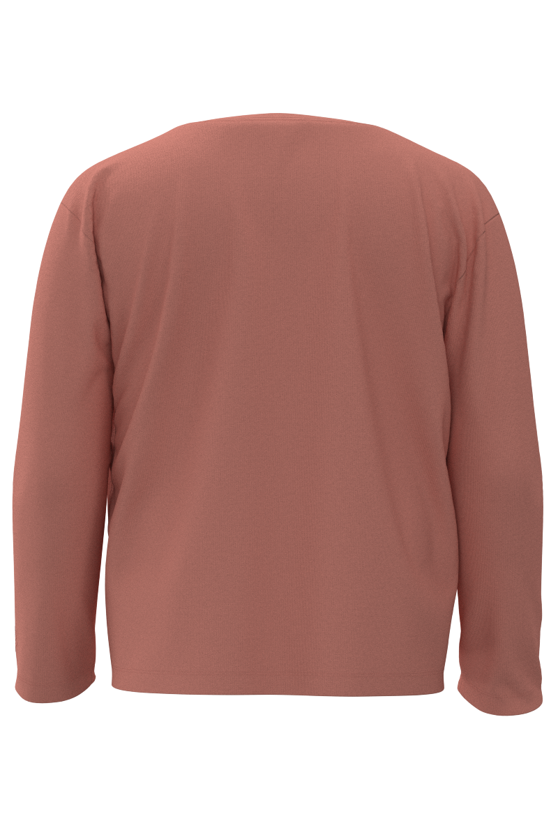 Kid's Coco Plum Everyday Long Sleeve T-Shirt | Soft Blush