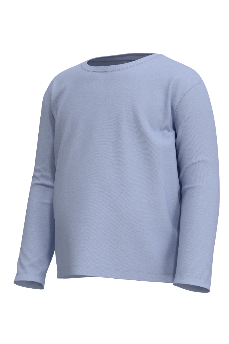 Kid's Coco Plum Everyday Long Sleeve T-Shirt | Periwinkle