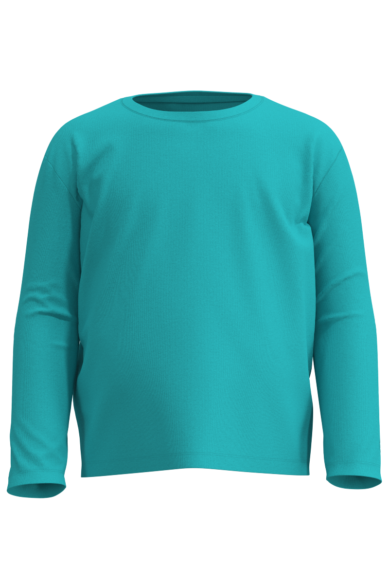 Kid's Coco Plum Everyday Long Sleeve T-Shirt | Coolibar Blue