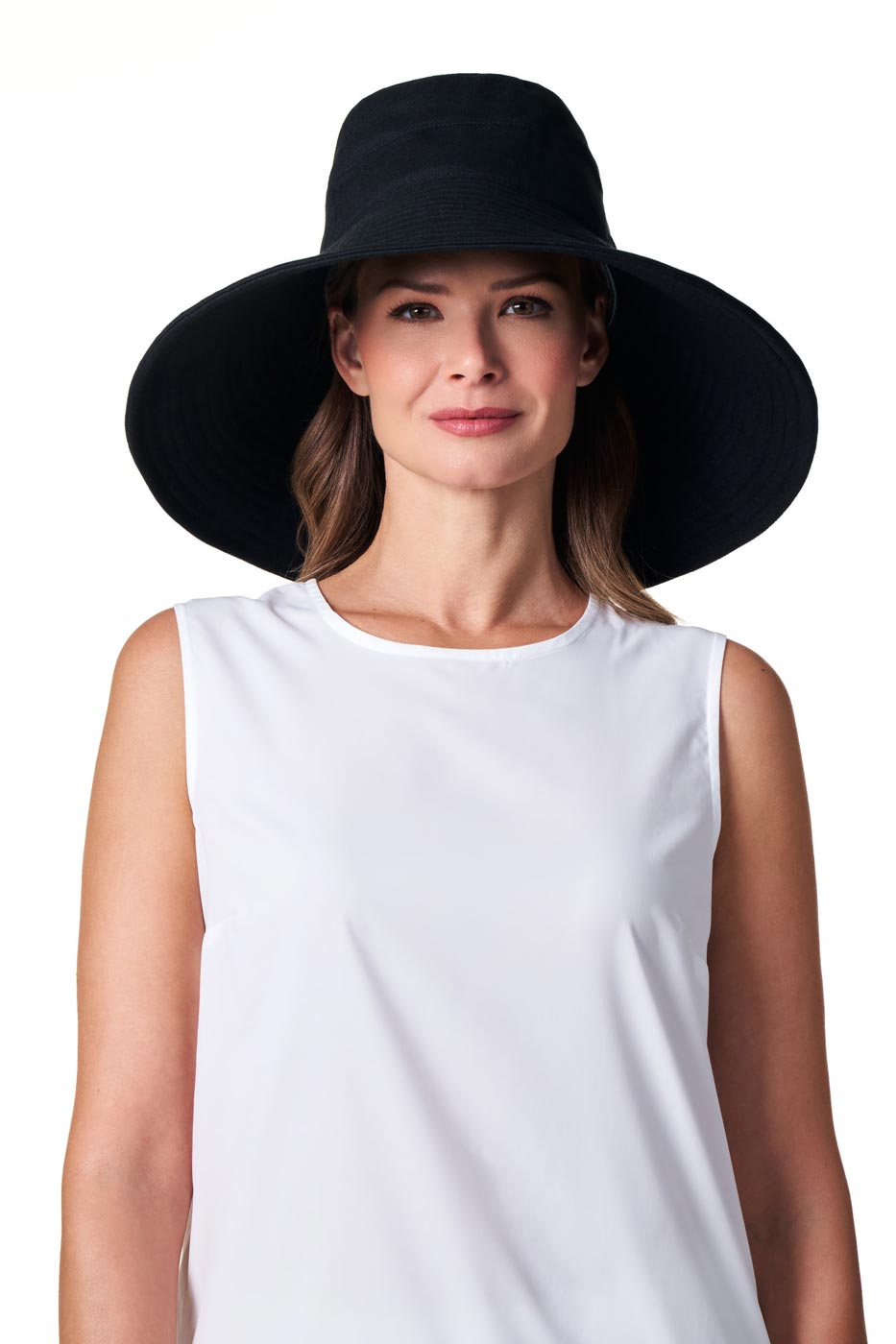 Women's Brittany Beach Hat | Black