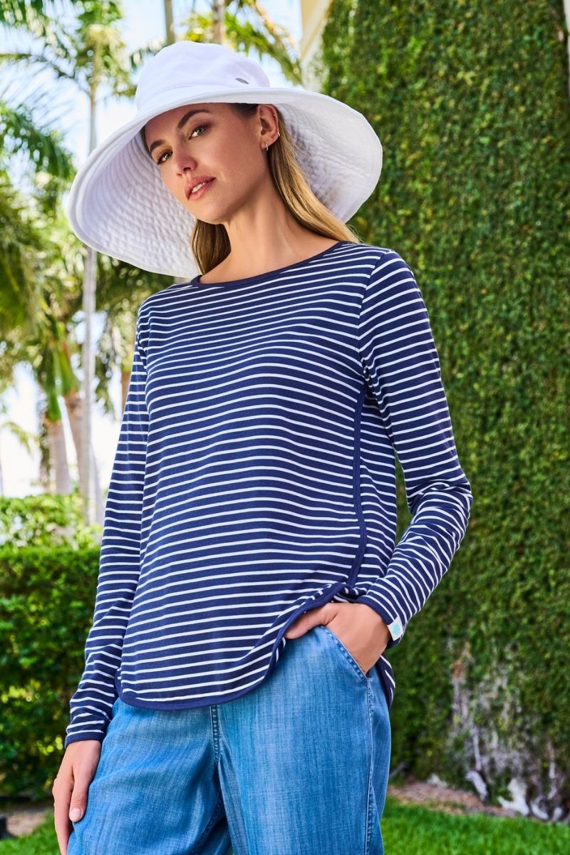 Women's Brittany Beach Hat | White