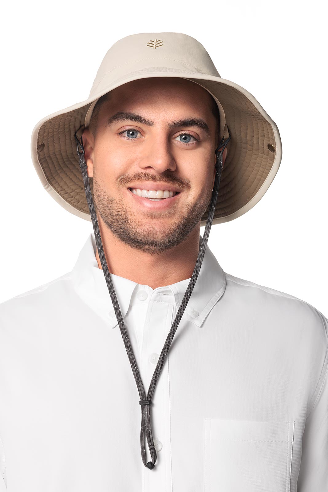 Unisex Chase Featherweight Bucket Hat | Stone/Khaki