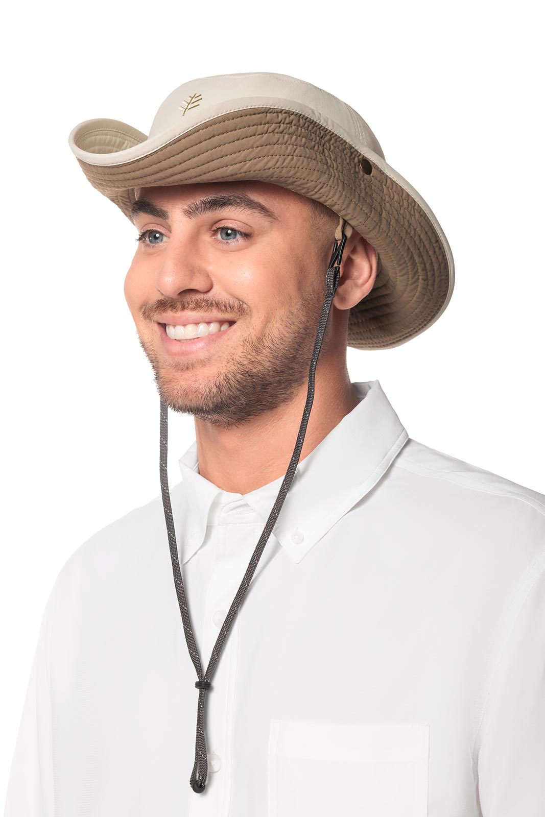 Unisex Chase Featherweight Bucket Hat | Stone/Khaki