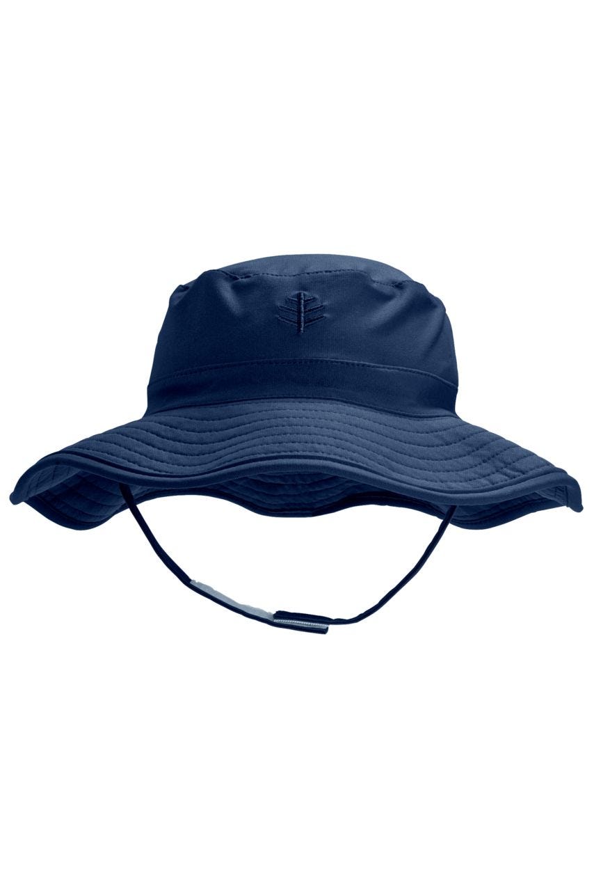 Kid's Splashy Bucket Hat | Navy